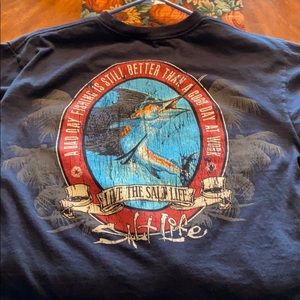 Men’s medium Salt Life long sleeve shirt